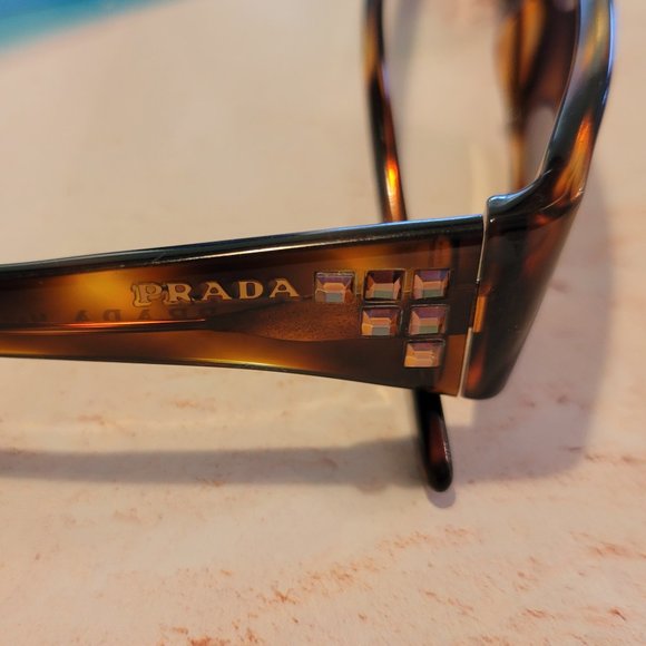 Prada Eyeglasses (w added sunglass lenses) - Picture 2 of 7
